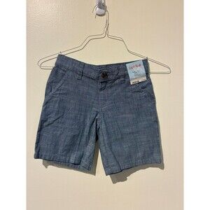 NWT Cat & Jack Blue Flat-Front Shorts - Boy's 7